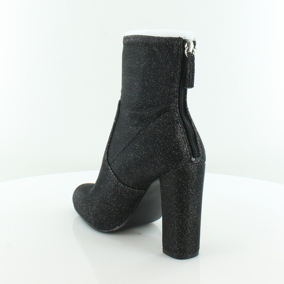 STEVE MADDEN Metallic Ankle Booties - Picture 6 of 8